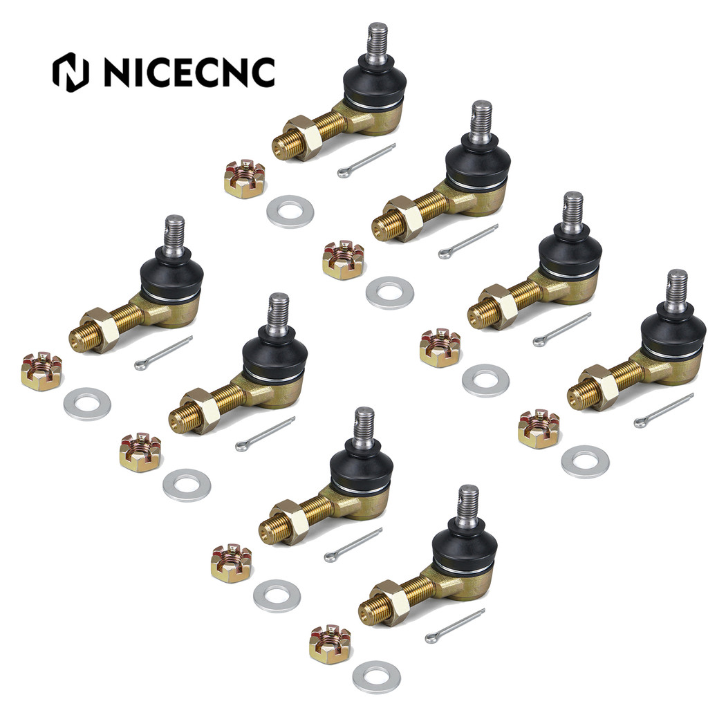 NC  ชุดลูกหมากข้อต่อคันบังคับ 1/2/4 คู่ สำหรับ Yamaha Raptor 700 700R YFZ450 YFZ450R 450X ATV อะไหล่