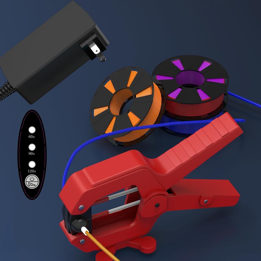 Filament Connector - 1.75 มม. & 2.85 มม. สุดยอด Splicer สําหรับเครื่องพิมพ์ 3D สูงสุด 240℃ Filament 