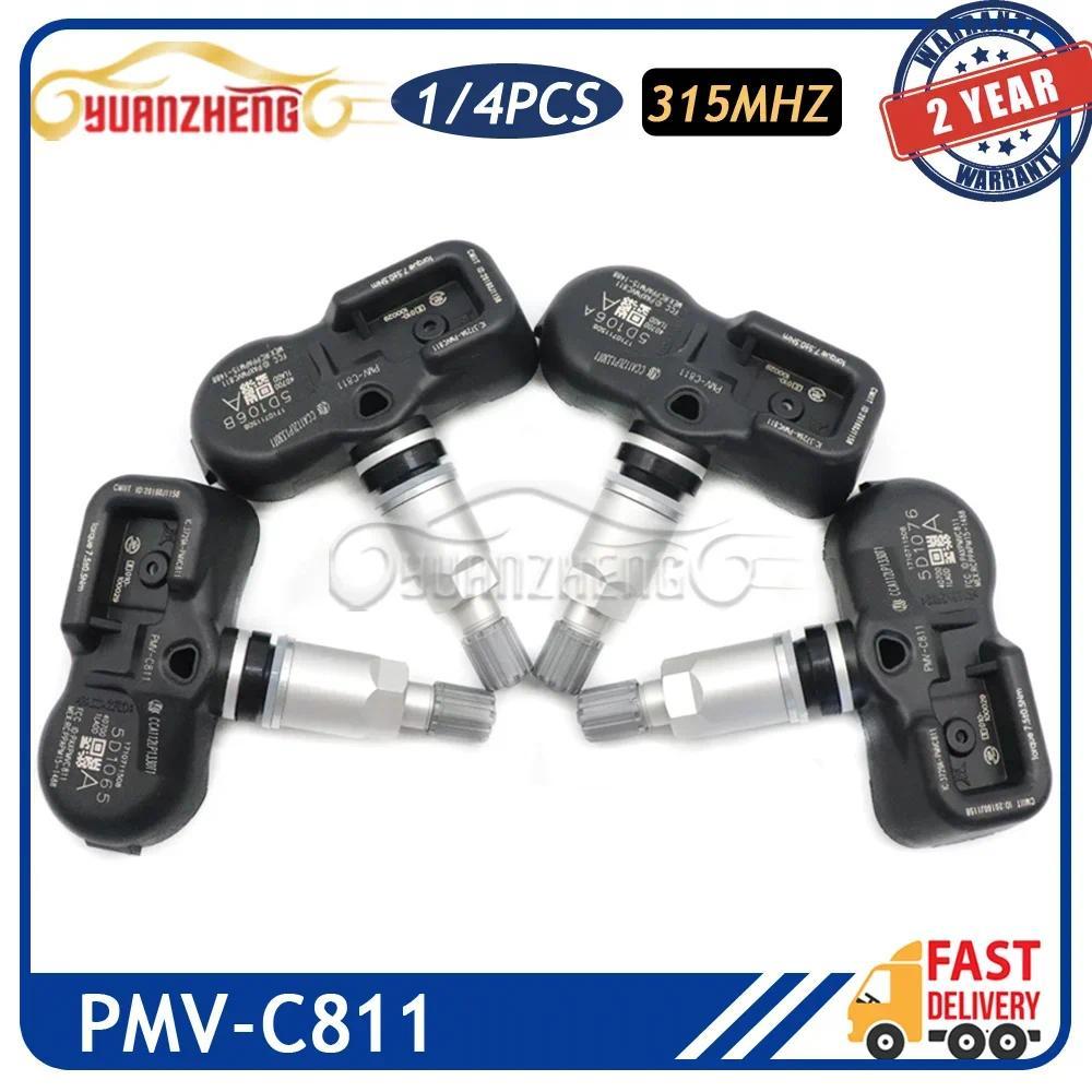 รถ TPMS SENSOR PMV-C811 ความดันยาง Ssensor สําหรับ 2011-2017 INFINITI EX35 FX37 Q60 NISSAN LEAF 315M