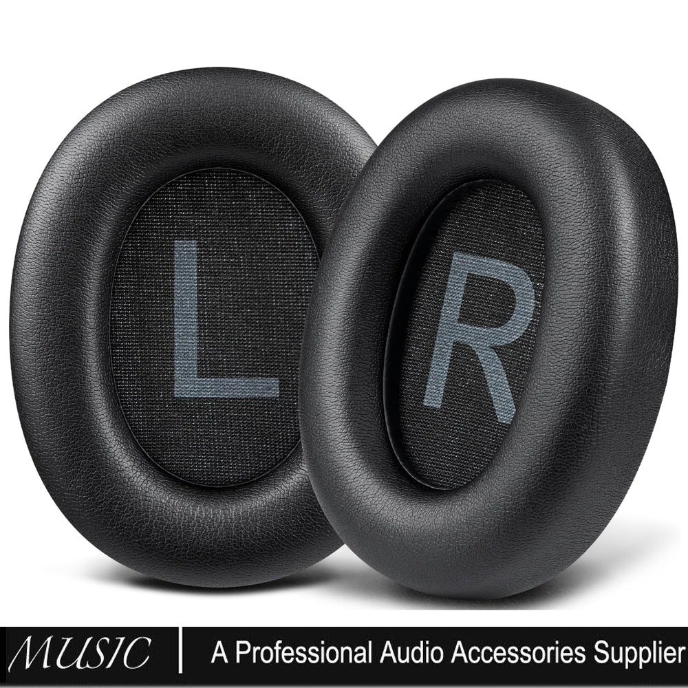 แผ่นรองหูฟังสําหรับหูฟัง QCY H3/H3 Lite, แผ่นรองหูฟังพร้อมหนังโปรตีนที่นุ่มนวลขึ้น, โฟมแยกเสียงรบกวน