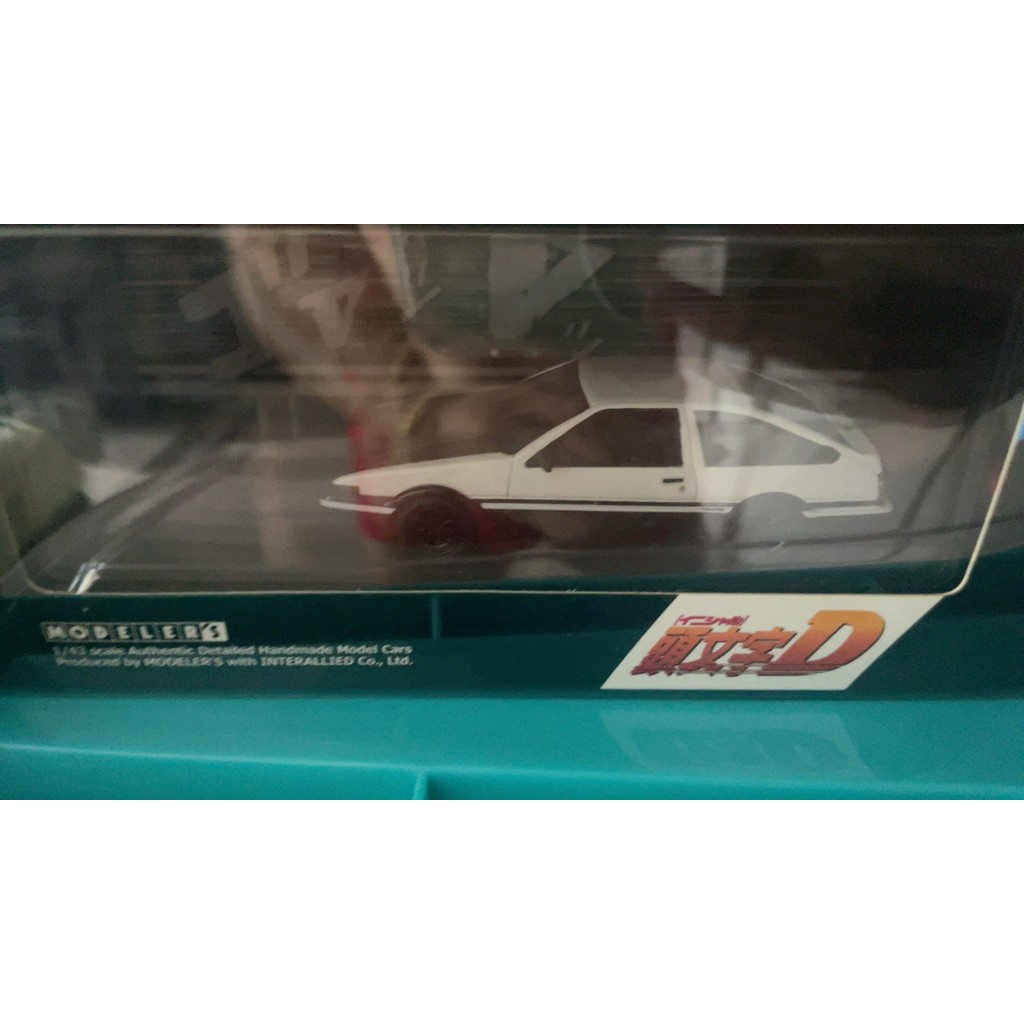 1/43 Anime Club Initial d ae86 Black Cover Flip Light หากสนใจสนใจสนใจ < I Want} แชทกับฉันส่วนตัว~