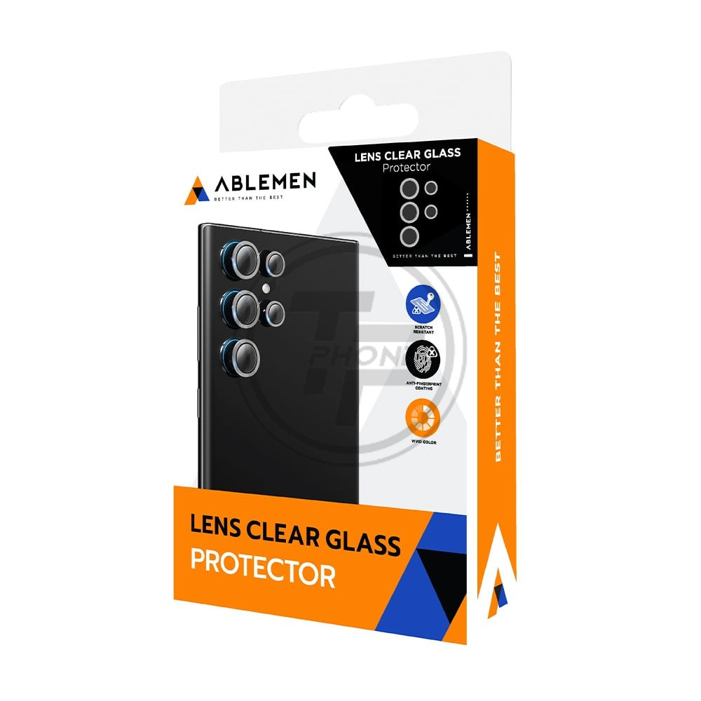 Ablemen Lens Glass Clear กระจกกันรอยเลนส์กล้อง Samsung S25 Ultra / S24 Ultra
