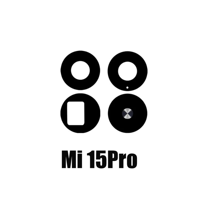 ฝาครอบเลนส์กระจกกล้องด้านหลังด้านหลังสําหรับ Xiaomi Mi 15 14 15Pro 14Pro 14 Ultra 14T Pro ซ่อมเลนส์อะไหล่ - รูปที่ 4