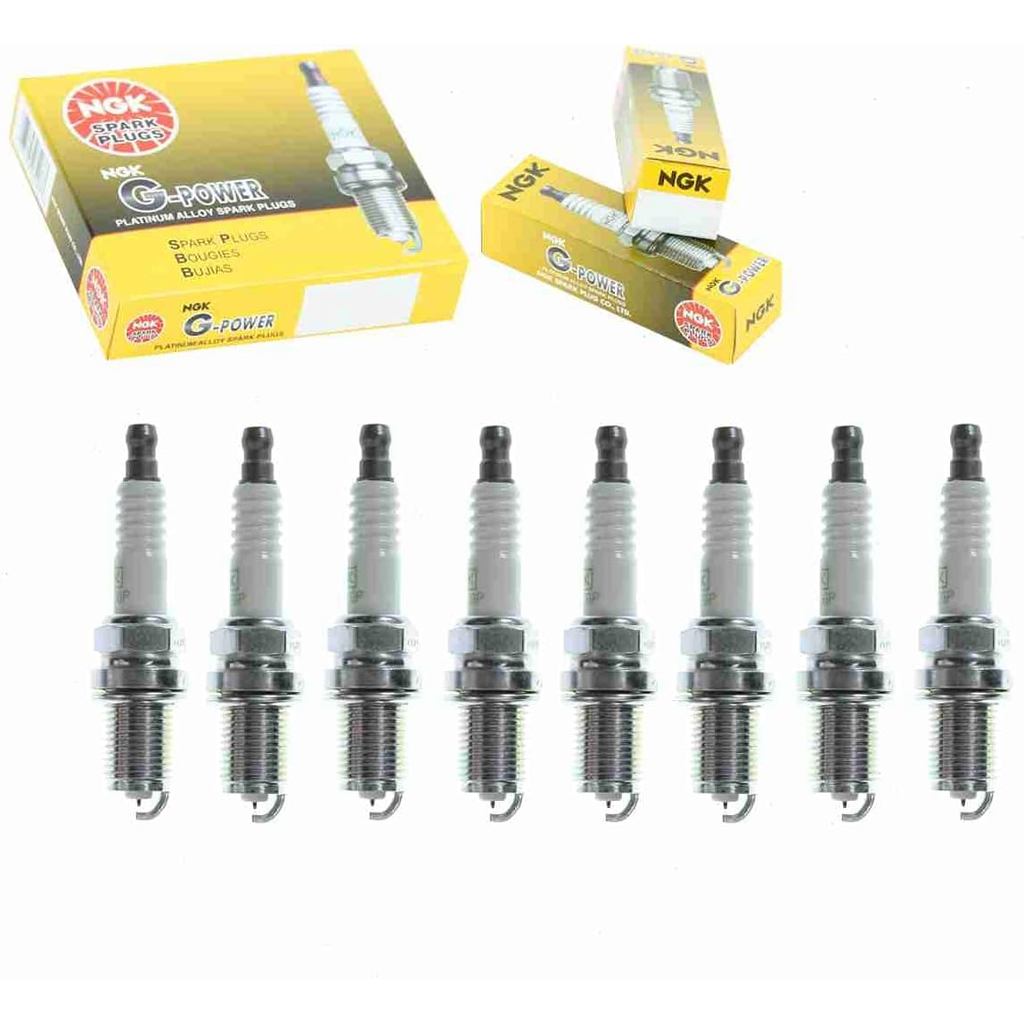 หัวเทียน NGK G-Power 8 ชิ้นเข้ากันได้กับ BMW 540i 4.0L 4.4L V8 1994-2003