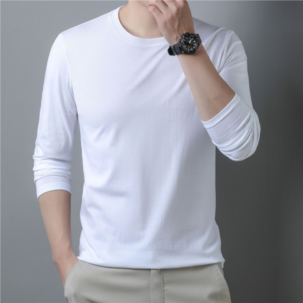 เสื้อยืดแขนยาวผู้ชายเสื้อยืดคอกลมผู้ชายเสื้อกันหนาวพร้อมส่ง ✨ydk8ve0_lv✨