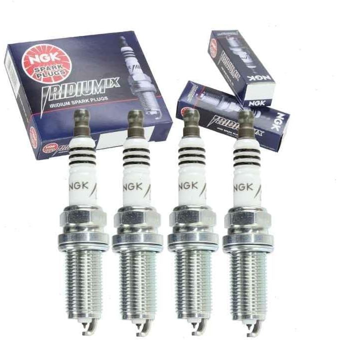หัวเทียน NGK Iridium IX 4 ชิ้นเข้ากันได้กับ Nissan Sentra 1.8L 2.5L L4 2000-2006