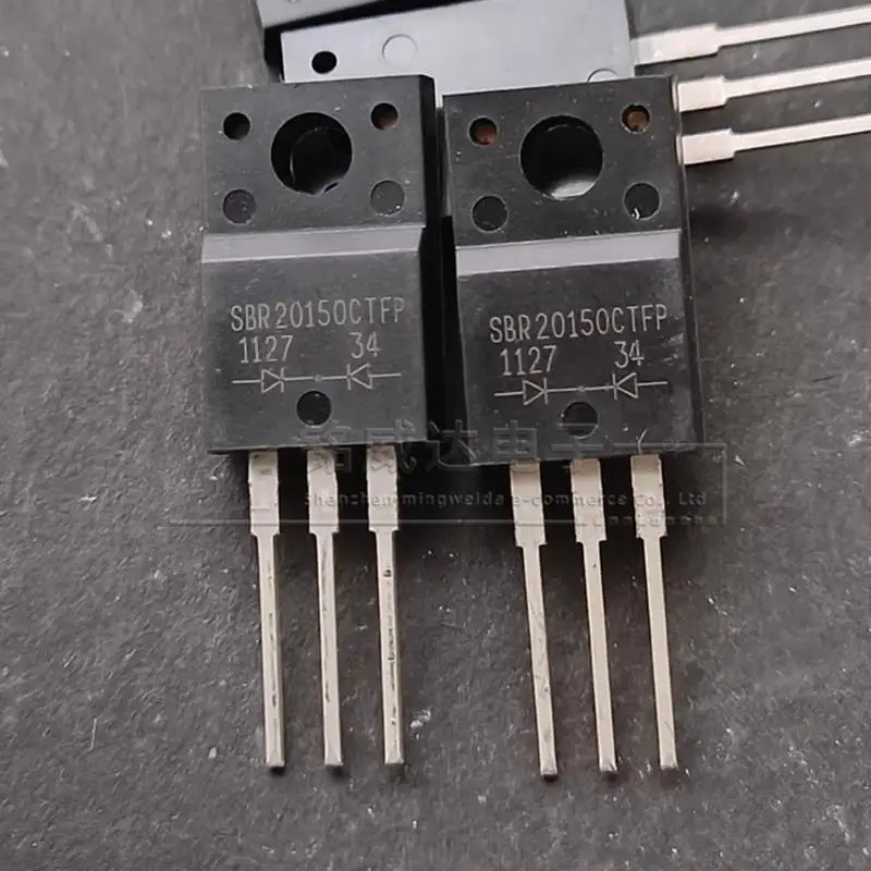 5PCS SBR10100CTFP SBR10200CTFP SBR20100CTFP SBR20150CTFP SBR30150CTFP SBR30200CTFP SBR30300CTFP TO-2