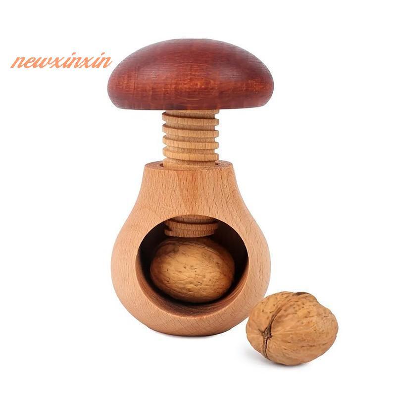 [NT-t] Nutcracker เห็ดรูปเครื่องมือห้องครัวมัลติฟังก์ชั่นสําหรับการแตกร้าวง่ายแหนบอ่อนนุชแบบปรับได้ส