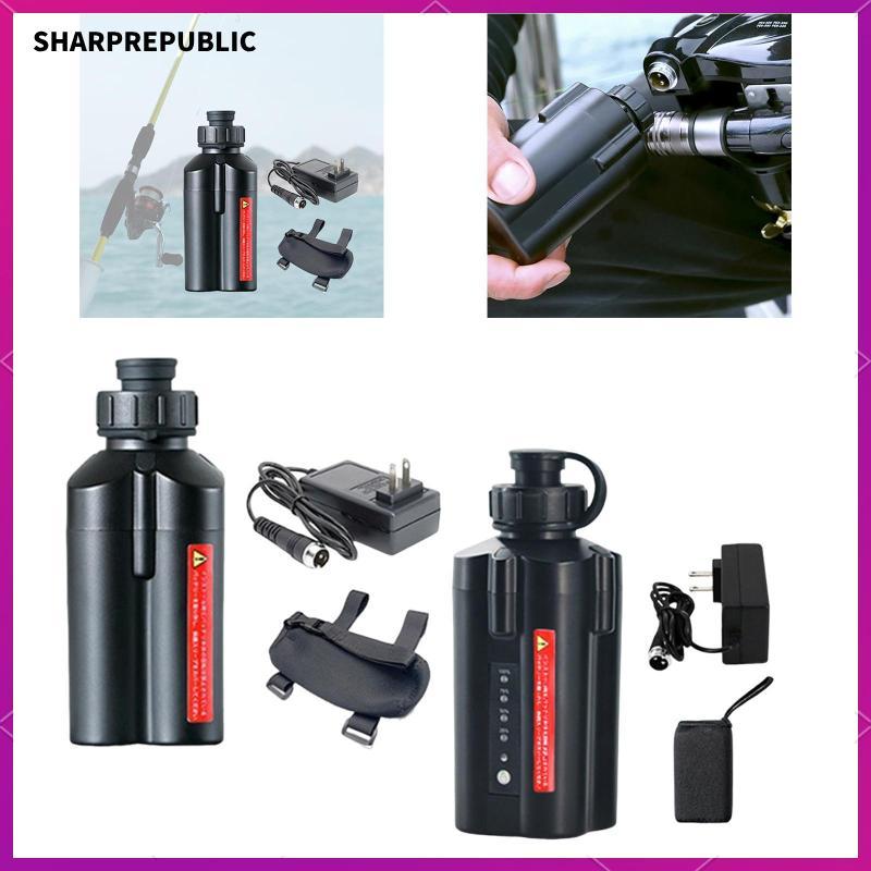 <![CDATA[[Sharprepublic] แบตเตอรี่ 14.8V ใช้งานกับรอกตกปลาไฟฟ้าแบบ 600MJ, 500mj-at, 2000EJ]]>