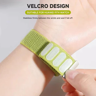 กรณีซิลิโคนป้องกัน Gores + สายไนล่อน for Huawei Watch Fit 5 4/5 4 Pro/3 ยางอ่อนเชลล์กันชนฝาครอบหน้าจอป้องกันป่า