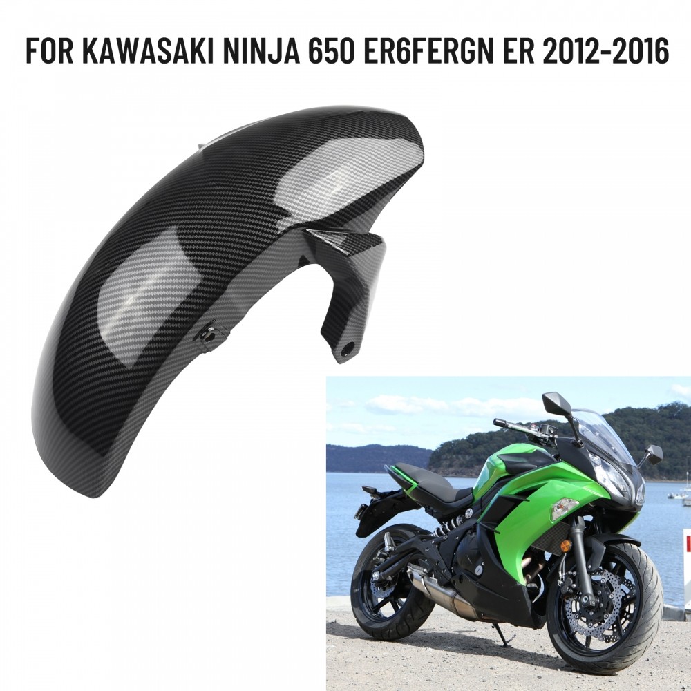 แฟริ่งบังโคลนหน้าที่สมบูรณ์แบบสําหรับ Kawasaki 650 ER6F ER6N 2012 2016