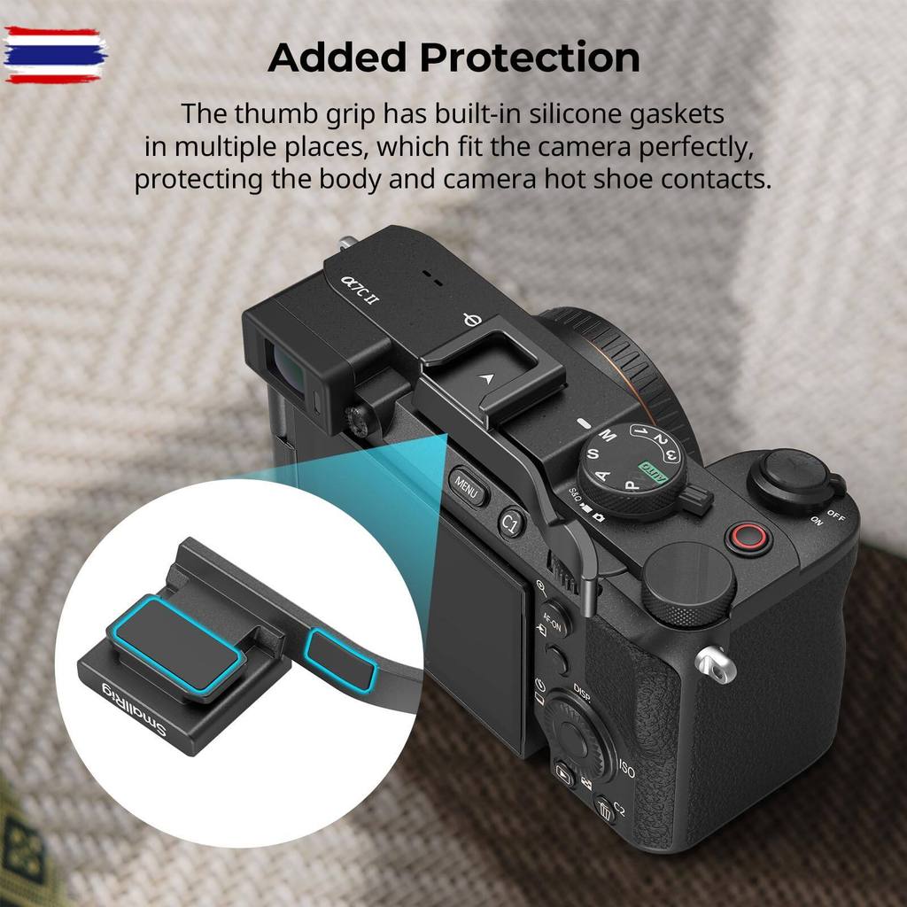 SmallRig A7C กล้อง Thumb Grip รองเท้าเย็นสำหรั Sony A7C II / A7CR / A7C 4820/4818
