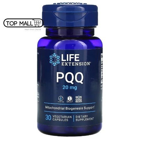 Life Extension, PQQ , 20 mg, 30 Vegetarian Capsules
