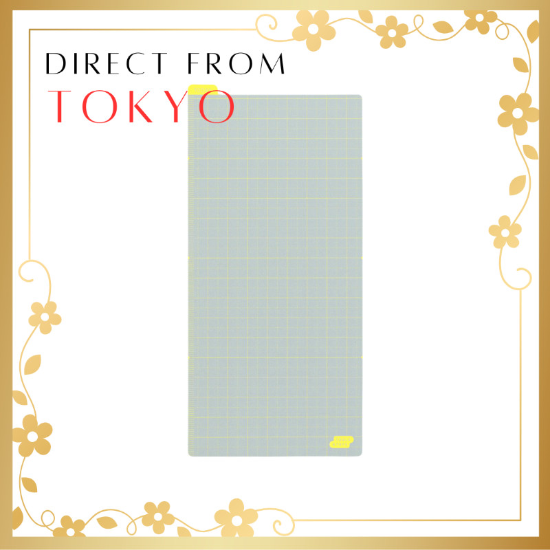 【Direct From JAPAN】สมุดโน้ต Hobonichi แผ่นรองเขียน Hobonichi ไอซ์เกรย์×เหลือง สำหรับขนาด weeks อุปกรณ์เสริมสมุดโน้ต