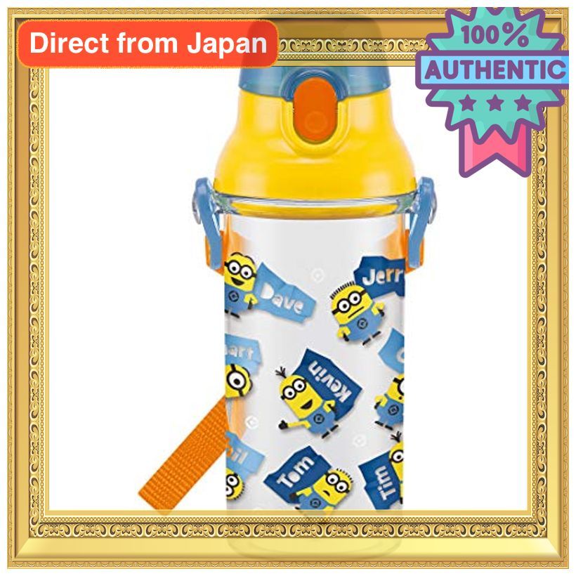 สเก็ตเตอร์ Skater กระติกน้ำสำหรับเด็ก ขนาด 480ml ลายมินเนียน รุ่น PSB5TR39121 ผลิตในญี่ปุ่น