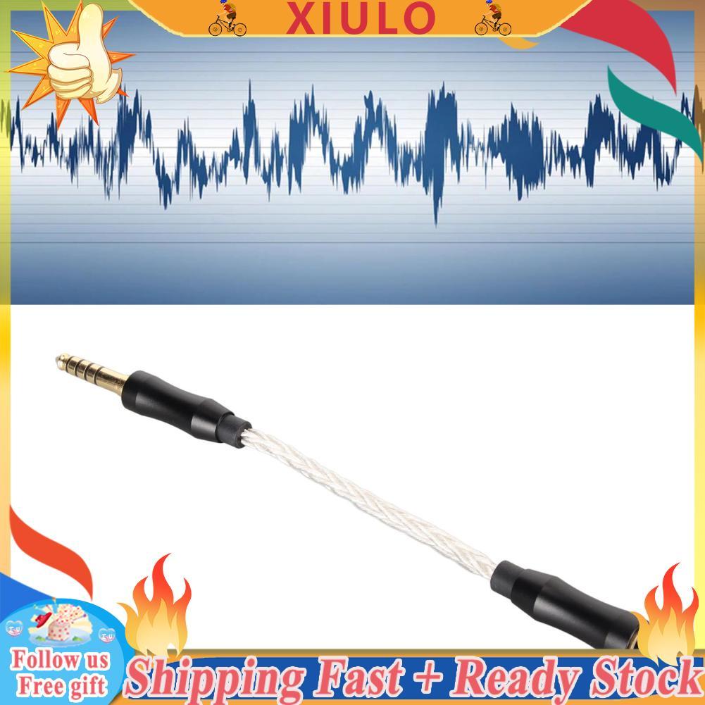 Xiulo Xiulo VBESTLIFE อะแดปเตอร์หูฟังสาย 3.5 มม.สเตอริโอหญิงถึง 4.4 มม.Balanced ชาย 8 Strands of Str