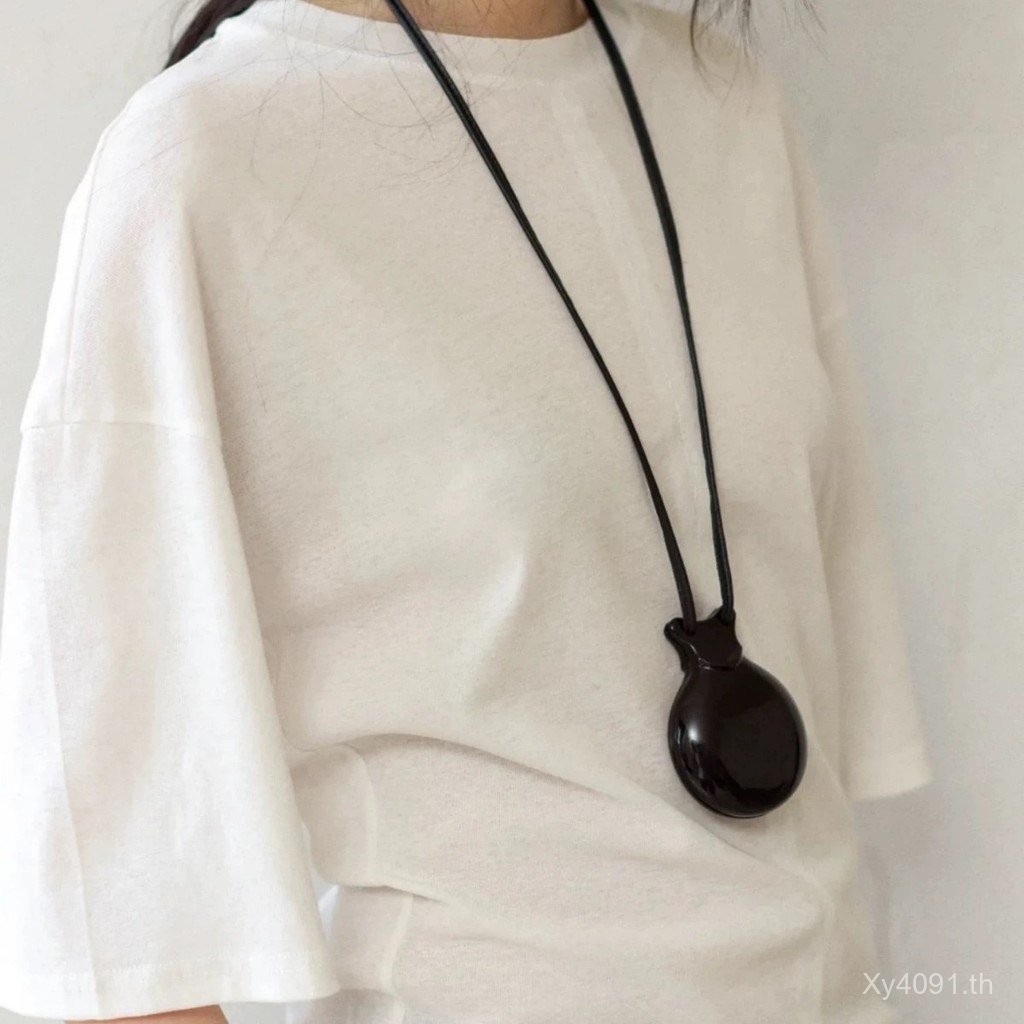 สร้อยคอน้ำหนักเบา ดีไซน์หรูหรา พร้อมลูกป�arl ขนาดเล็ก สวมใส่ง่ายตลอดฤดูร้อน