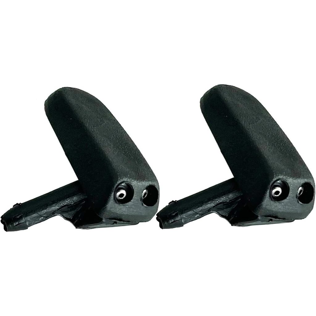Wiper 2 ชิ้น/เซ็ตด้านหน้ากระจก Wiper เครื่องซักผ้า Jet Hood ของเหลวหัวฉีด Sprayer Fit สําหรับ VW Fit