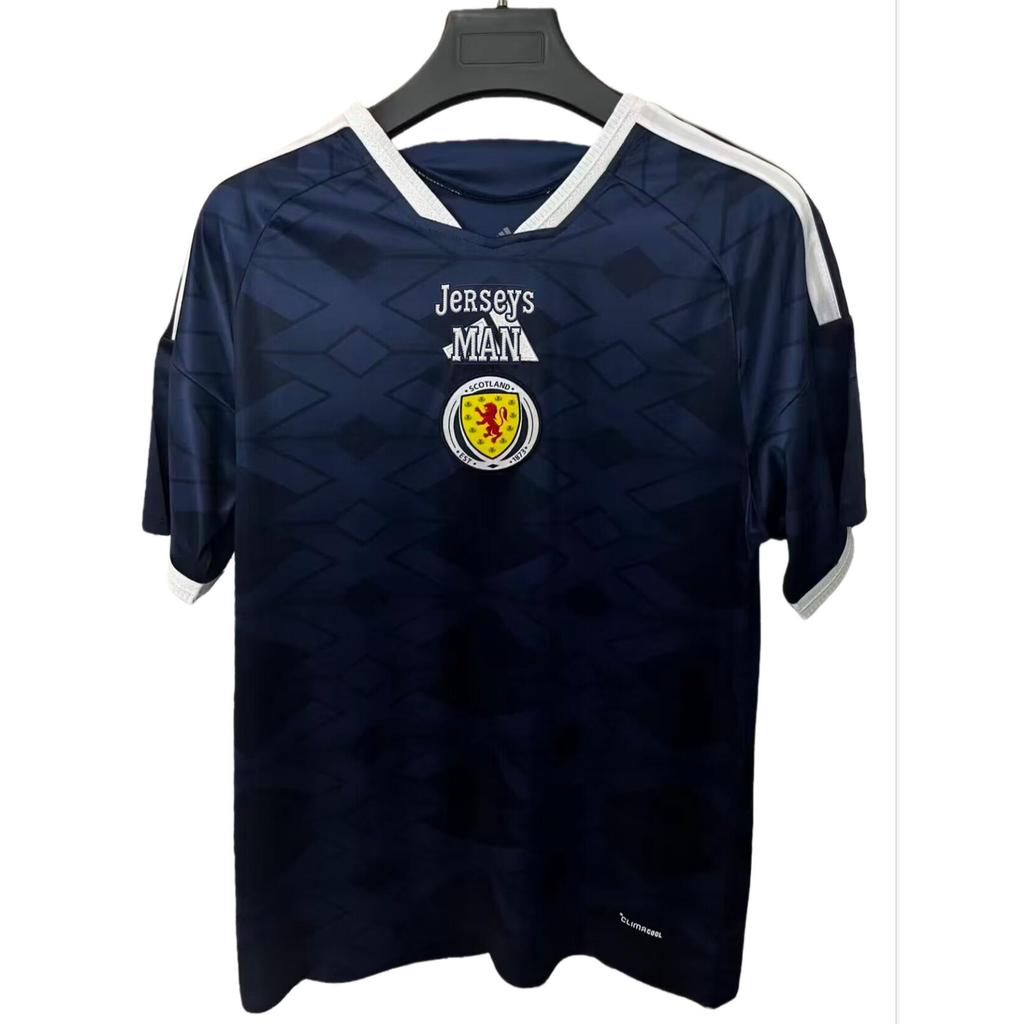 เสื้อยืดแขนสั้นคุณภาพสูง Edition 2627 Scotland Home ไซส์ S-XXXXL