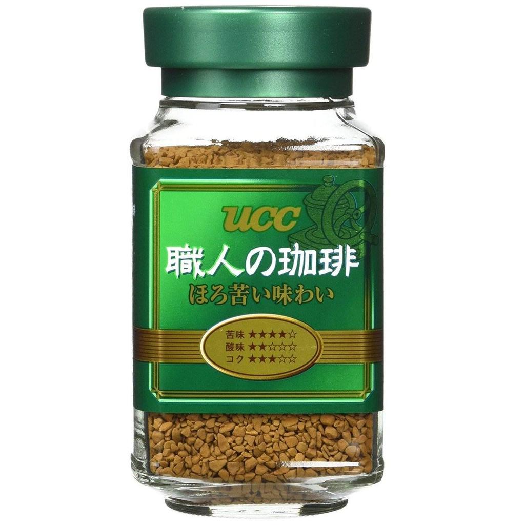 กาแฟสำเร็จรูป UCC จิตวิญญาณช่างชง ชงกลิ่นหอมเข้มข้น 90g เพิ่มความสุขทุกวันด้วยรสชาติที่คัดสรรอย่างพิ