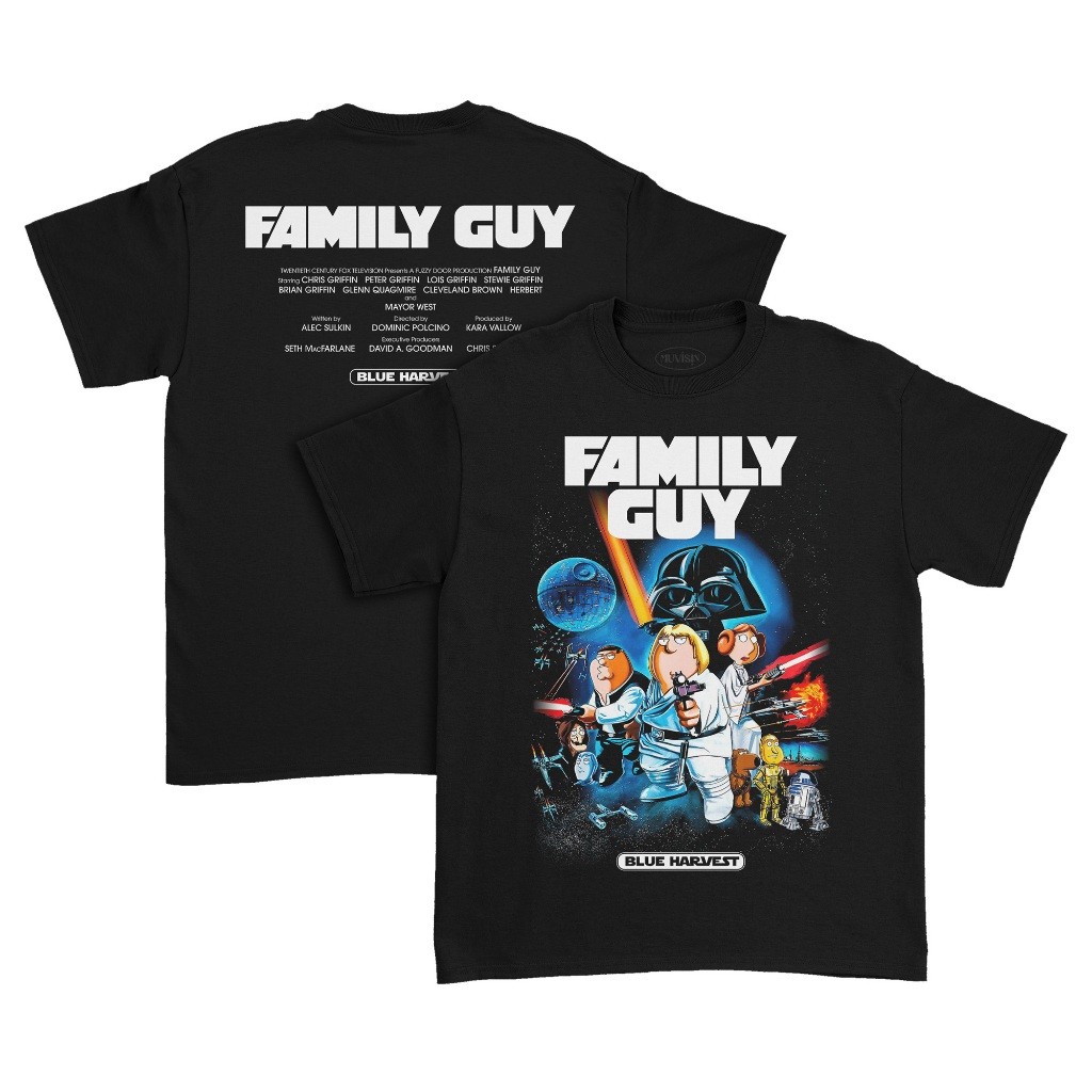 เสื้อยืด Family Guy Blue Harvest x Star Wars