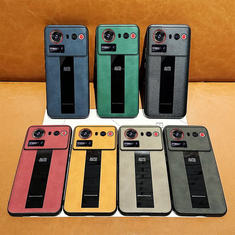 Nubia Z80 Ultra กรณีหรูหรา Lambskin Suede ลื่นสําหรับ Nubia Z70S Z70 Z60 Z50 Z80 Ultra Z50S Z60S Pro กันกระแทกกันชนฝาครอบ