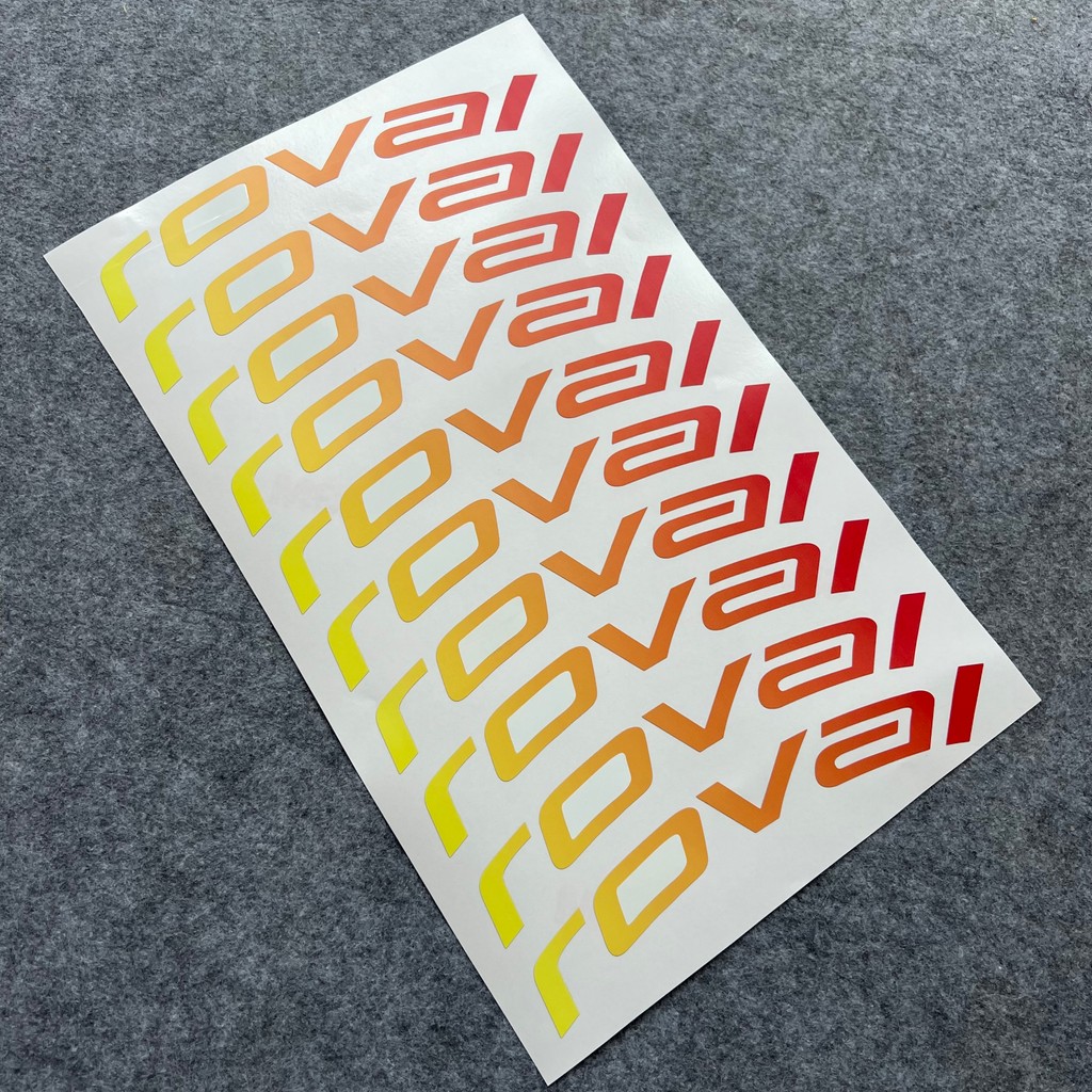 Lightning ROVAL RAPIDE CLX3 รุ่นชุดล้อถนนสติกเกอร์กันน้ําดิสก์เบรก SL8