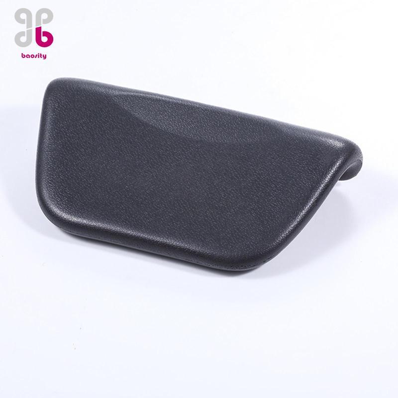 [Baosity] หมอนอาบน้ําดูดอ่างอาบน้ําเบาะคอพนักพิงศีรษะกันน้ํา Pu ทนทานทําความสะอาดง่ายพร้อมถ้วยดูดสํา