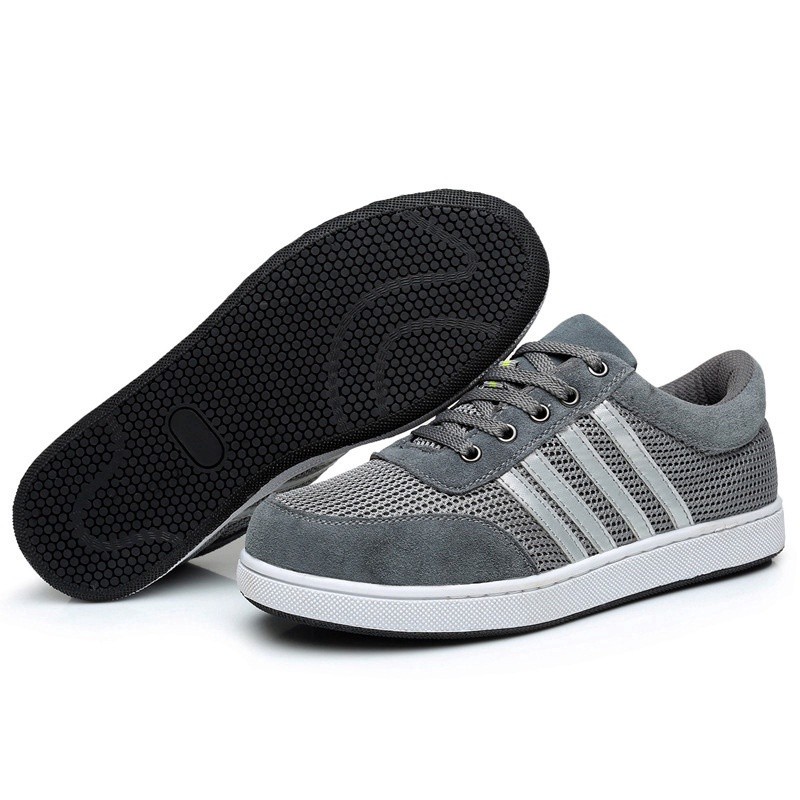 Safety Shoes รองเท้าเซฟตี้ หัวเหล็ก ชนิดหนังกลับแท้ สไตล์แฟชั่น ราคา ถูกที่สุด ดีลบีเคเค แกลเลอรีภาพที่ 7
