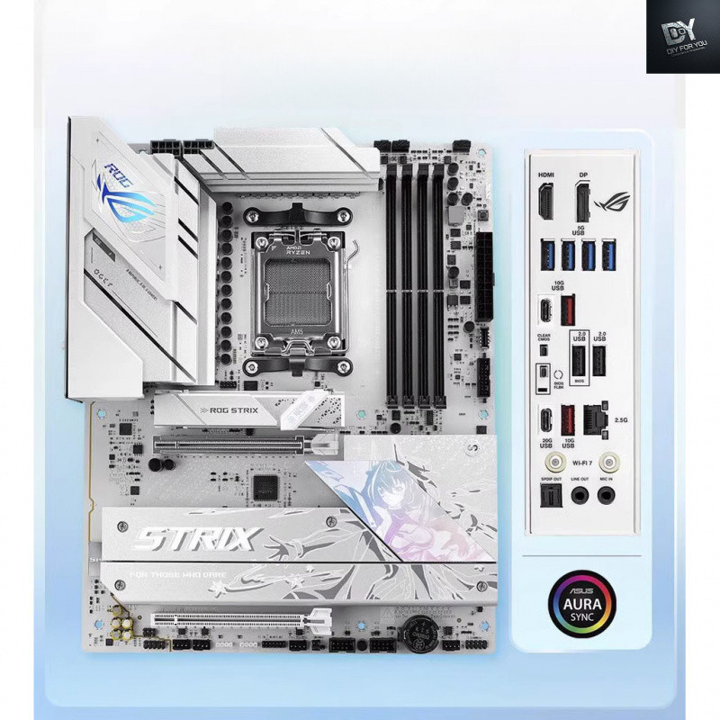 DIY FOR YOU Asus B650m/B850M เป่าหิมะ/Heavy Gunner B850M-PLUS WIFI ITX เมนบอร์ด AMD 9800X3D