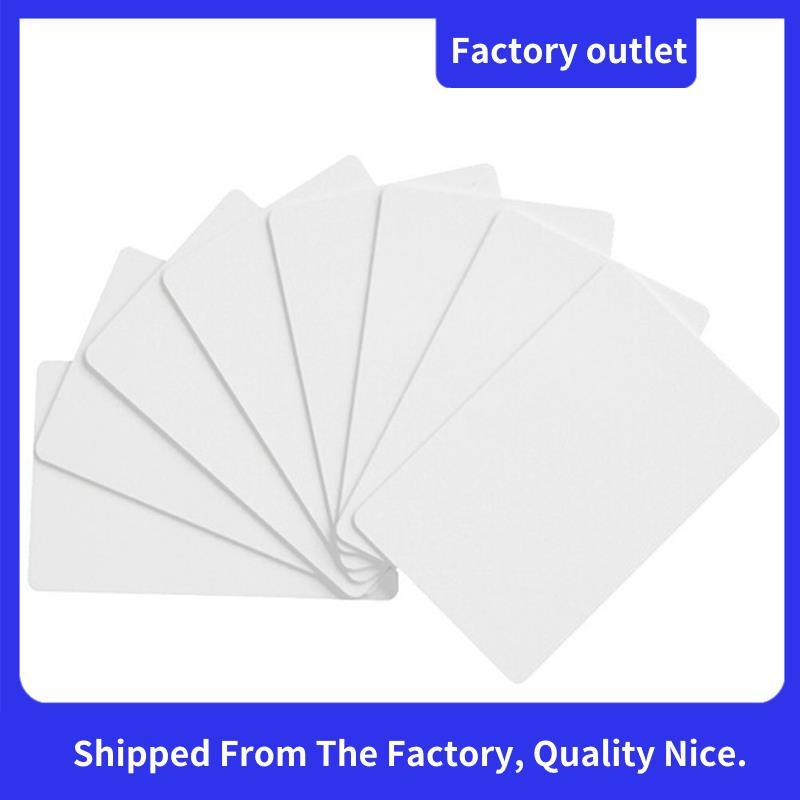 100 ชิ้น 13.56 Mhz RFID Card Proximity สมาร์ทการ์ด S50 Rewritable Copy Key Card สําหรับระบบควบคุมการ