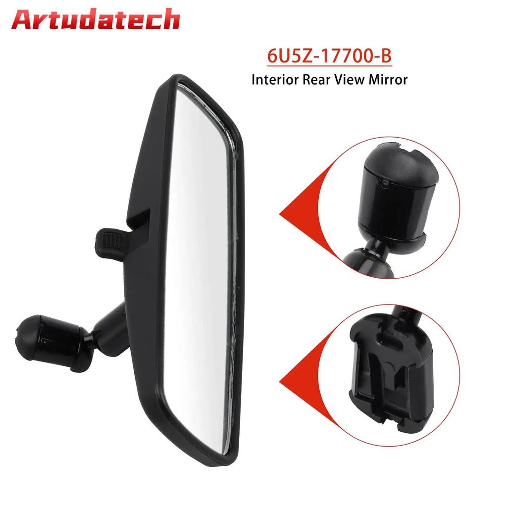 Artudatech กระจกมองหลังภายในสําหรับ Ford Focus Escape Mustang 6U5Z-17700-B