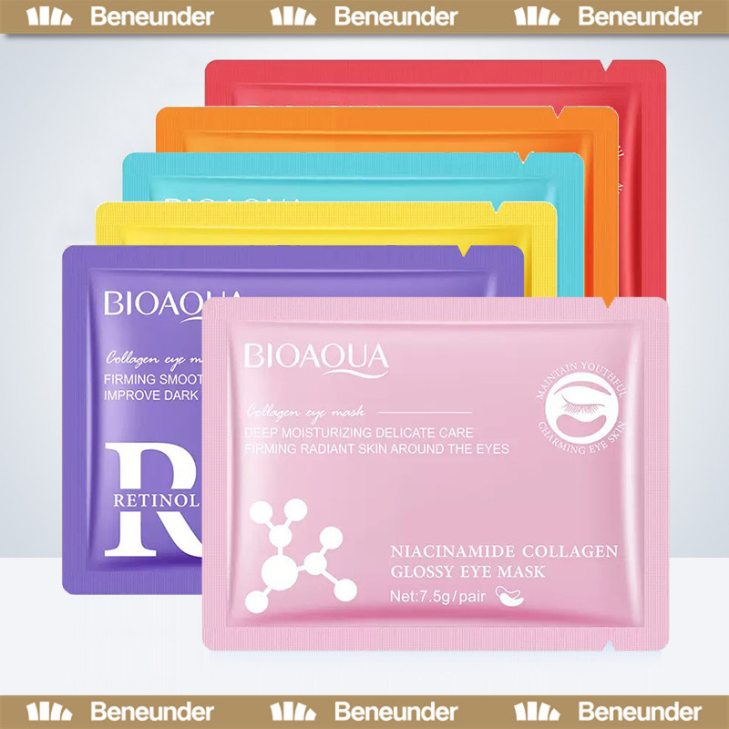 BIOAQUA EYE MASK สูตรยอดนิยม ลดเลือนริ้วรอย รอบดวงตาดูอิ่มน้ำ **กดเลือกสูตรตรงตัวเลือกสินค้า**