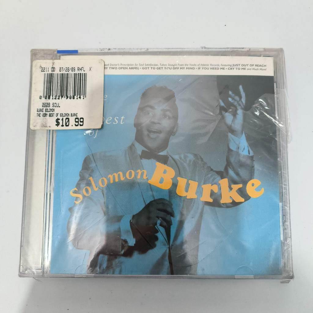 Z141 Solomon Burke – อัลบั้มซีดี Solomon Burke ที่ดีที่สุดมาก A0101