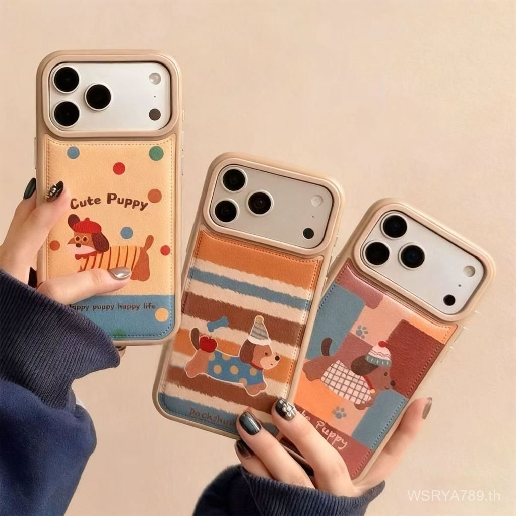 เคสโทรศัพท์ เหมาะสําหรับ iPhone 11 12 13 14 15 16 17 Pro max Plus Air Dachshund Shock-proof Shock-pr