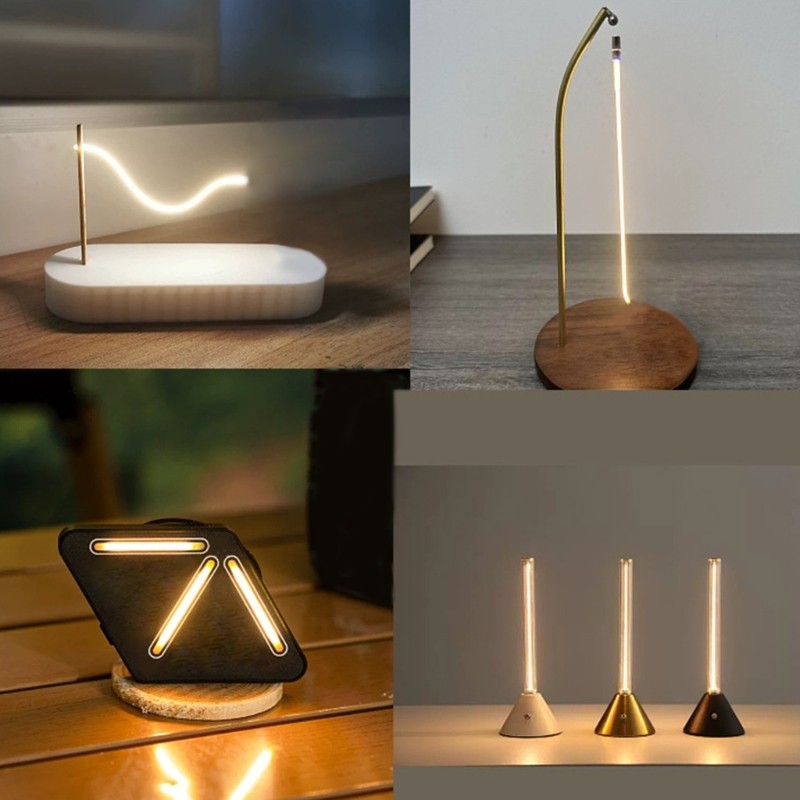 Stat 360 องศาหลอดไฟ LED Filament USB 5V LED Filament ชิปแบบยืดหยุ่น