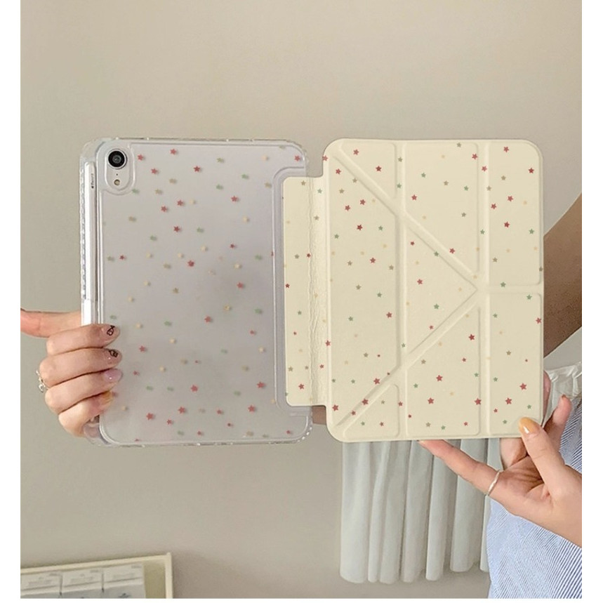 ป้องกันสําหรับเคสiPad air11 10th gen Air4/air5 pro12.9 air13 นิ้วM4 2024 pro11 2025 A16 gen11th M2 Air6 M3 Air7 Gen5/6 Gen7 Gen8 Gen9 Mini4/5/6 Air2 เปลือกแท็บเล็ต