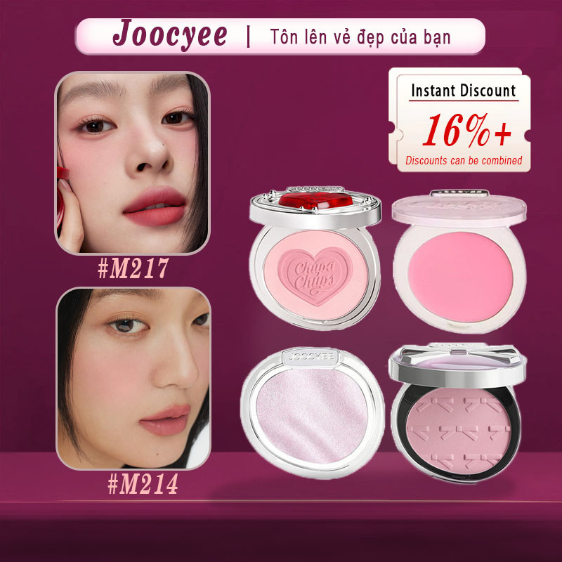 Aurora Series Joocyee Blush Amber Shell Natural Highlight Repair Rouge Monochrome