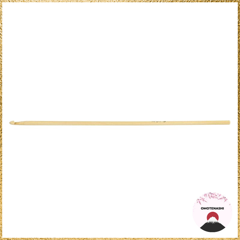 Hamanaka AmiAmi 15 cm Bamboo Crochet Hook, Multiple Sizes