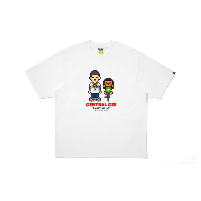 เสื้อยืดผ้าฝ้ายลายลิงสำหรับทั้งชายและหญิง สไตล์คลาสสิกแขนสั้น เทรนด์ใหม่ใส่ง่ายๆ ราคา ถูกที่สุด ดีลบีเคเค แกลเลอรีภาพที่ 4