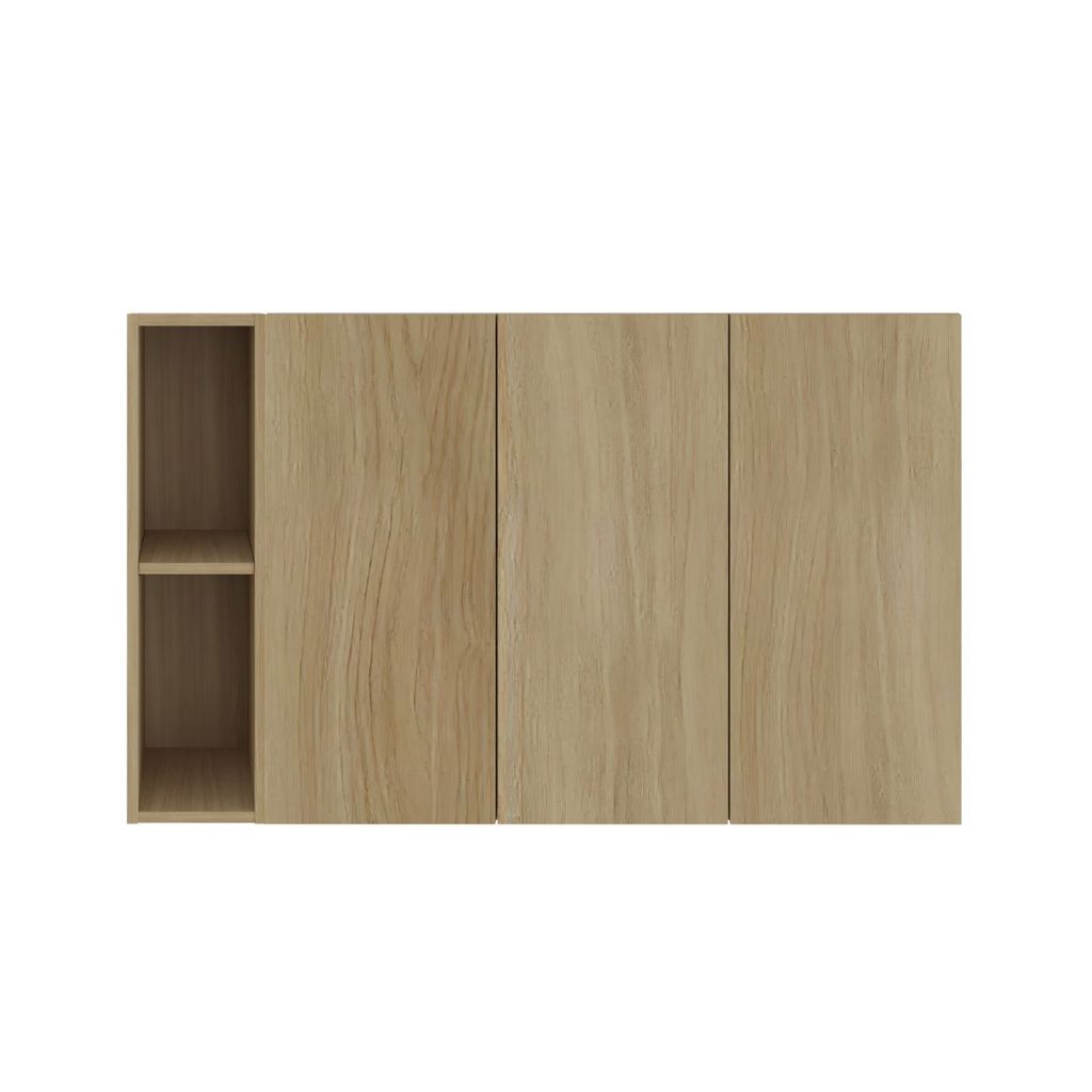 SB Design Square ชุดตู้เก็บของ ขนาด 120 ซม. รุ่น Tera (Valley Oak) แบรนด์ SB FURNITURE