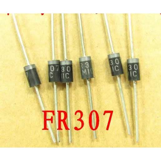 ไดโอด FR307 2 ชิ้น [CE]