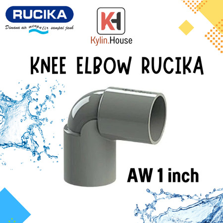 เข่า AW 1" RUCIKA / Keni / Knie / Elbow AW 1 นิ้ว Rucika