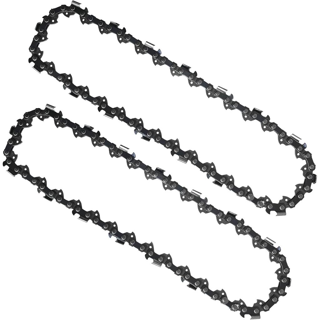 โซ่สํารองขนาด 8 นิ้ว 2 ชิ้นสําหรับ RYOBI P4360 RY43160 P4361 8 นิ้ว โซ่เลื่อยเสาสําหรับ WORX WG349.9