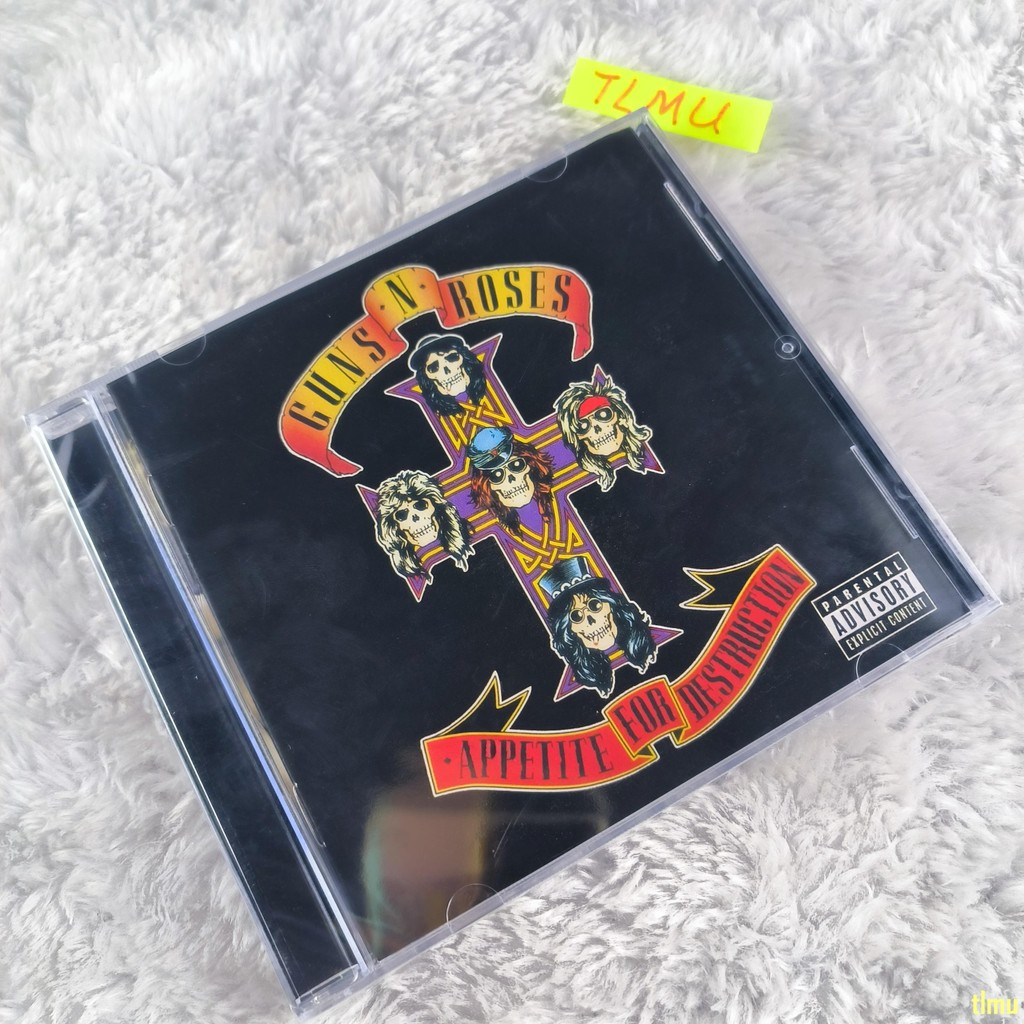 J673 6 Guns N Roses Appetite สําหรับ Destruction CD Album 2018 Rock C0103