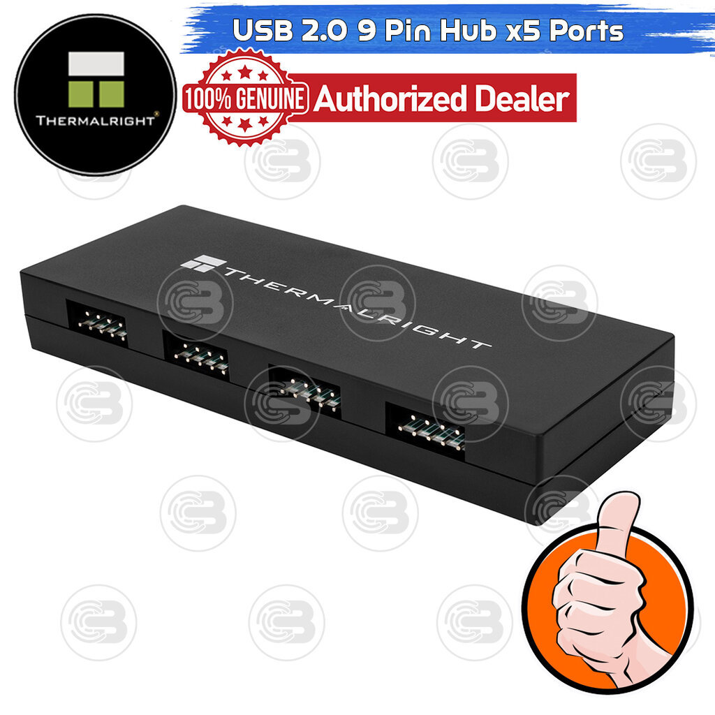 [CoolBlasterThai] Thermalright USB 2.0 (9-PIN) HUB 5 Ports ประกัน 1 ปี (ฮับ)
