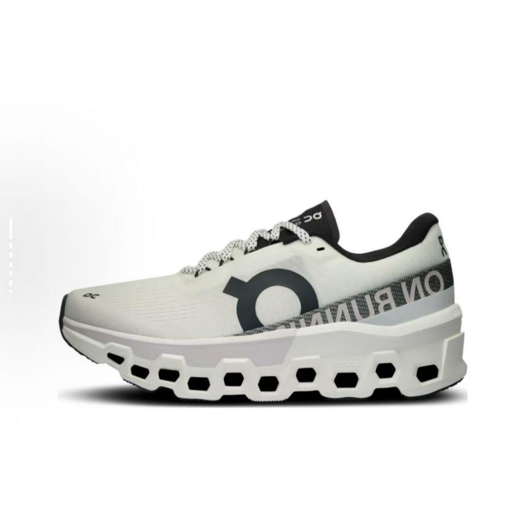 รองเท้าวิ่ง Cloudmonster 2 Racing รองเท้าวิ่ง Low-top สําหรับผู้ชายและผู้หญิง สีขาว J5MT