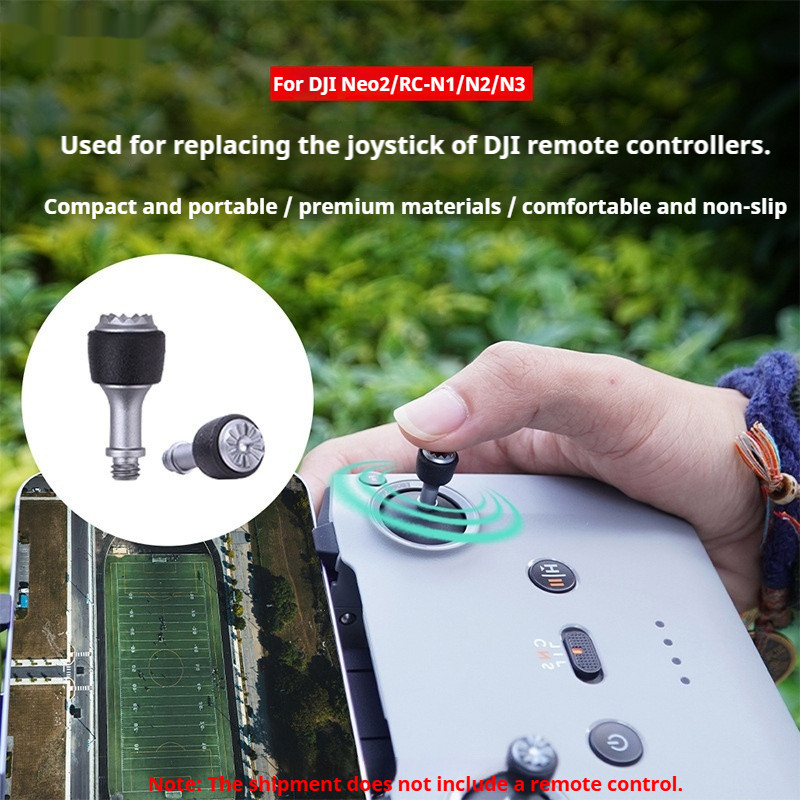 สําหรับ DJI NEO2/MINI 4K/2/4PRO รีโมทคอนโทรลจอยสติ๊กเปลี่ยน Thumb Stick สําหรับ Mavic 3/AIR 3/NEO, พื้นผิวสัมผัสหยัก, ขนาดเล็กและน้ําหนักเบา