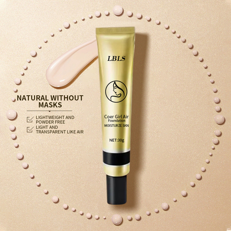 S.LBLS Liquid Foundation 30g (Gold) คอนซีลเลอร์ Liquid Foundation บีบีครีมแยกคอนซีลเลอร์ธรรมชาติ Moi