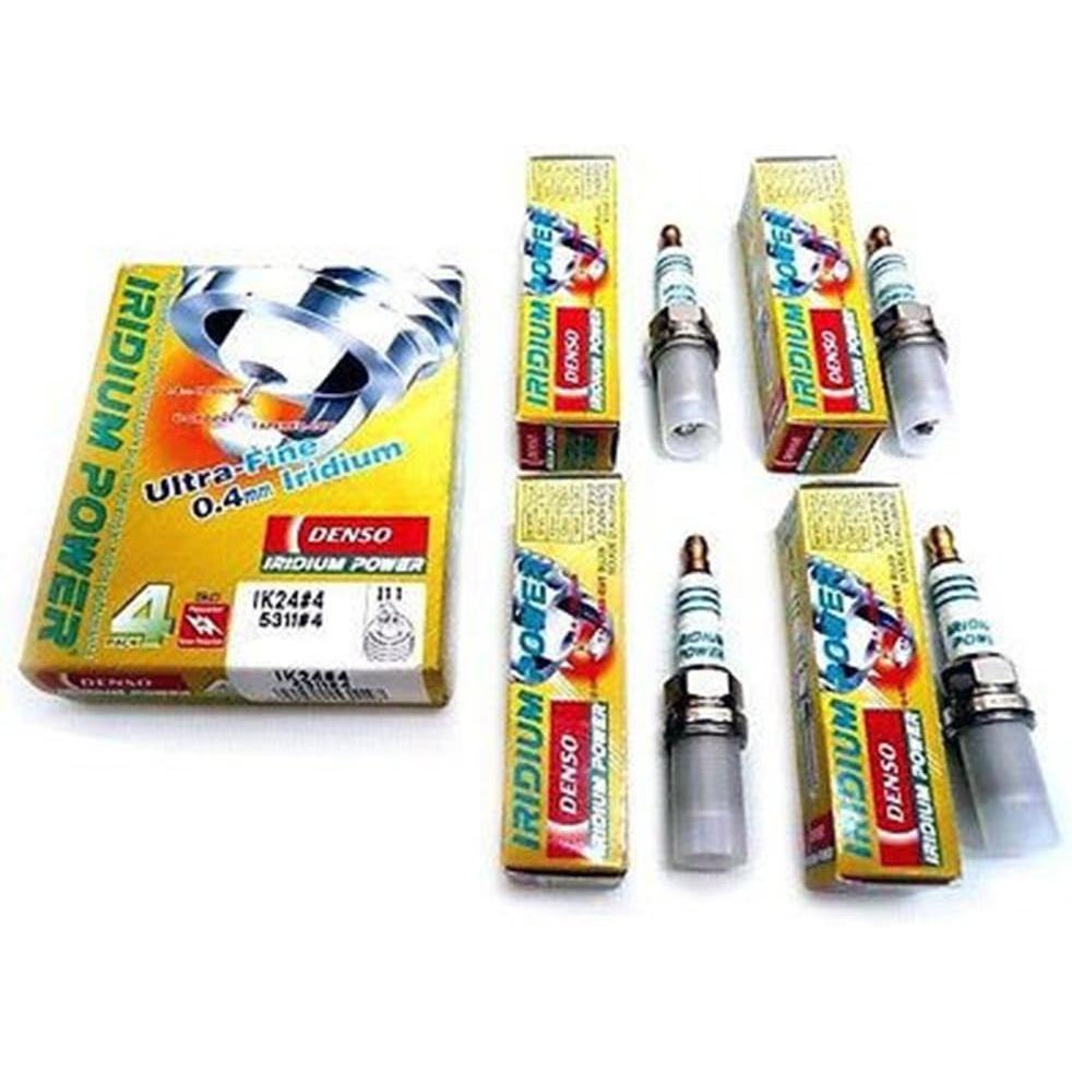 หัวเทียน DENSO IK16 Iridium Power Ik16 X ปลั๊กจุดระเบิด 4 ชิ้นอัพเกรดแข่ง